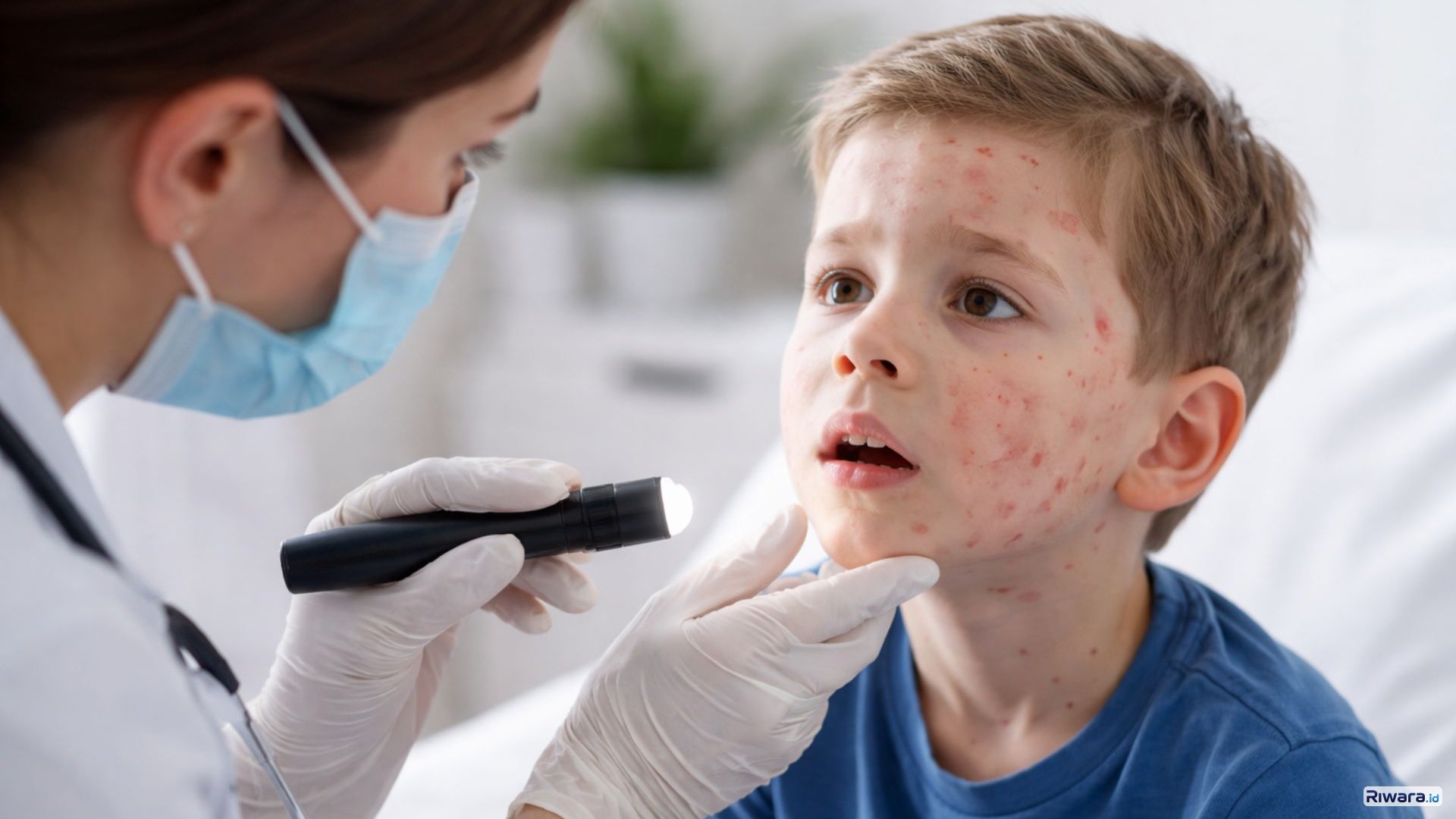 Ilustrasi Petugas kesehatan menyiapkan vaksin untuk imunisasi anak sebagai upaya pencegahan penyebaran Campak di fasilitas layanan kesehatan. Lonjakan kasus campak di berbagai negara, termasuk Amerika Serikat dan Indonesia